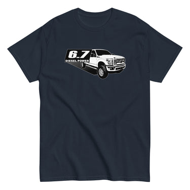 6.7 Power Stroke Truck T-shirt in navy
